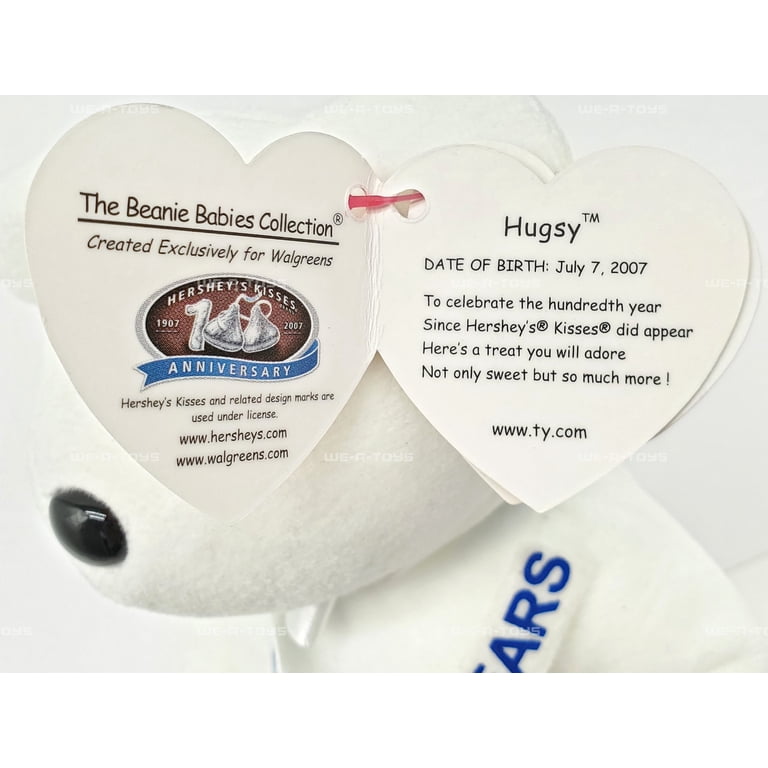 Ty Beanie Babies Medium Size Rare: Hugsy the Hershey's Teddy Bear