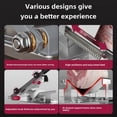 thumbnail image 2 of Manual Frozen Meat Slicer: Multi-Functional Kitchen Tool for Home & Commercial Use with Automatic Meat Feeding, 10 Food-Grade Freezer Bags, and Original Blade – Modern Compact Design, Efficient, 2 of 6