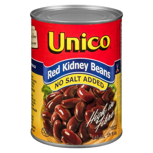 Unico No Salt Added Red Kidney Beans