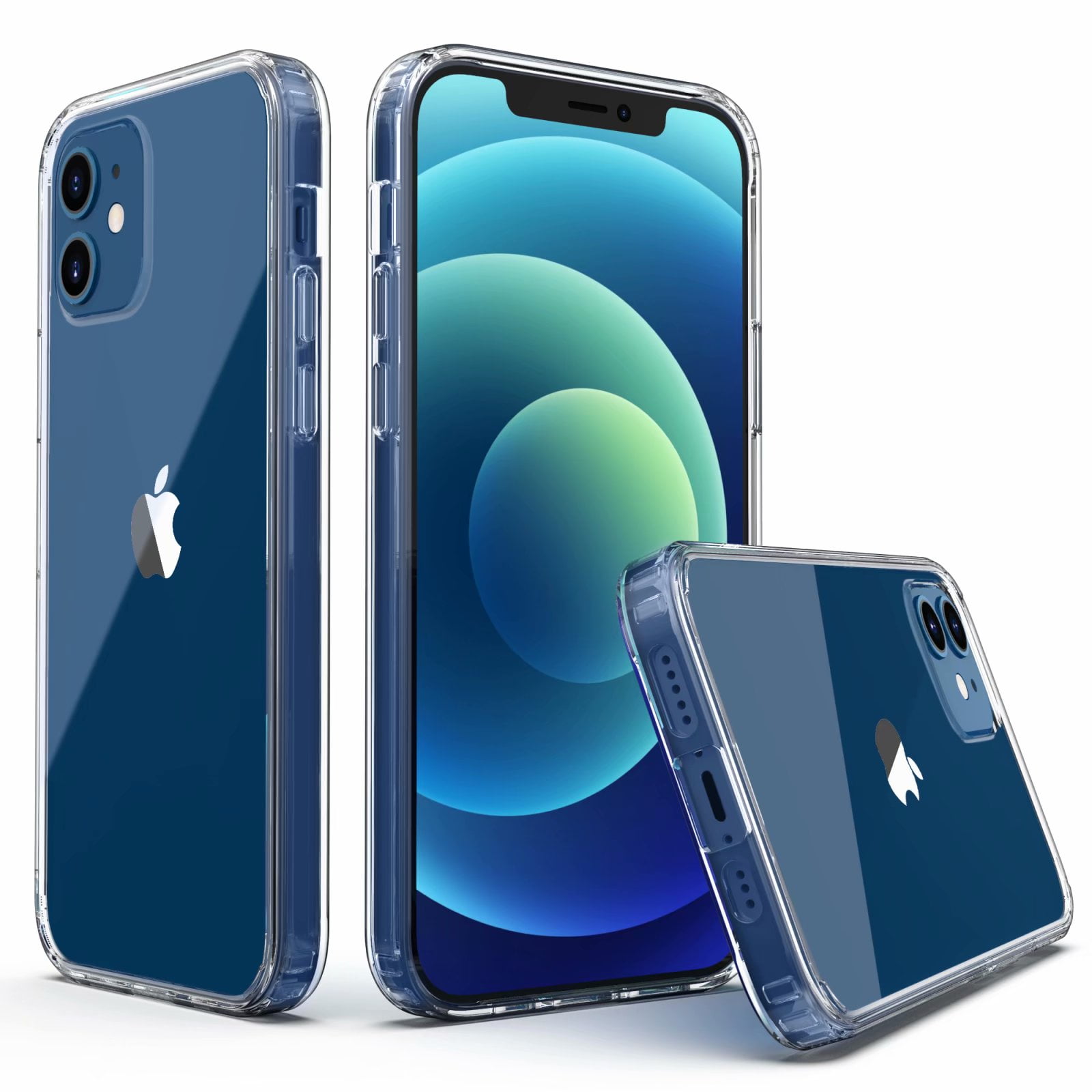 Phone Case for iPhone 12, Clear Case for iPhone 12 Pro, Anzek