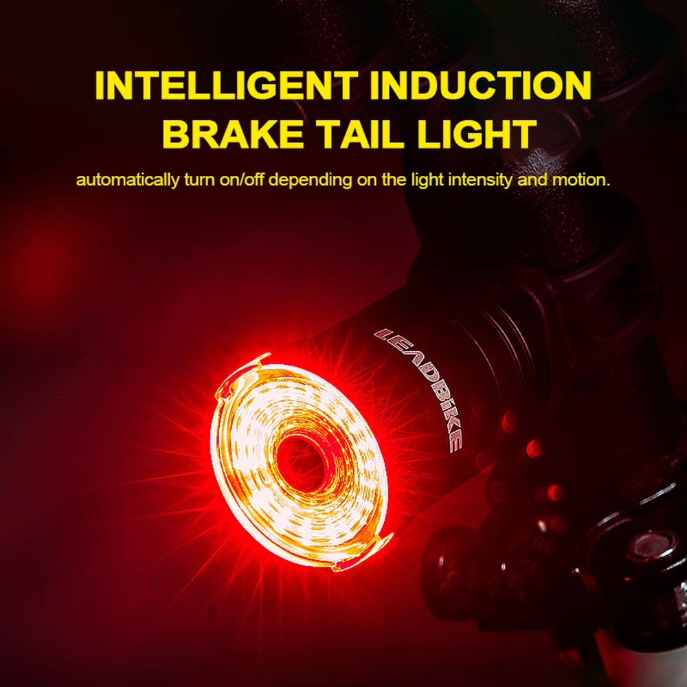 motion activated bike tail light