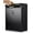 Black, variant on Locking Mailbox with Key for Outdoor 18 x 15 x 7 Inches Large Wall Mount Mail Box with Lock Security Mail Drop Metal Collection Boxes Hanging Secure Postbox(Black)