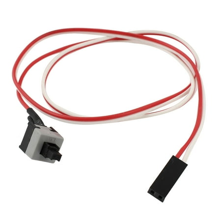 Push Button Reset On/Off Switch Power Supply Connector Cord for ...