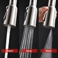 thumbnail image 3 of Mefine Kitchen Sink Faucet with Magnetic Docking Sprayer, Single Handle Fingerprint Resistant Faucet for Kitchen Sink with Pull Down Sprayer, 3 of 9