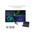 thumbnail image 5 of StarTech.com USB C to 4 HDMI Adapter, External Video & Graphics Card, USB Type-C to Quad HDMI Monitor Display Adapter Dongle, 1080p 60Hz, Video Converter, Supports Windows - USB-C Multi Monitor Adapter - Adapter cable - 24 pin USB-C male to HDMI female - 1.6 ft - space gray - 1080p support 60Hz, 5 of 5