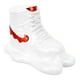 thumbnail image 2 of Figura Decorativa - Forma Tenis Blanco con Rojo, 2 of 3