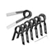 thumbnail image 2 of Fortalecedores de agarre, entrenadores de fuerza de agarre, ejercitador de mano multiusos, fortalecedor de antebrazo de muñeca para hombres, mujeres, 7 piezas de 50 a 350 ., 2 of 8