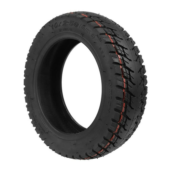 10 Inch 10X2.50 60/85-6 Tubeless Tire Anti-Slip Vacuum Off-Road Tyre for Kugoo-M4 Electric Scooter for Zero 10 Wheel Parts