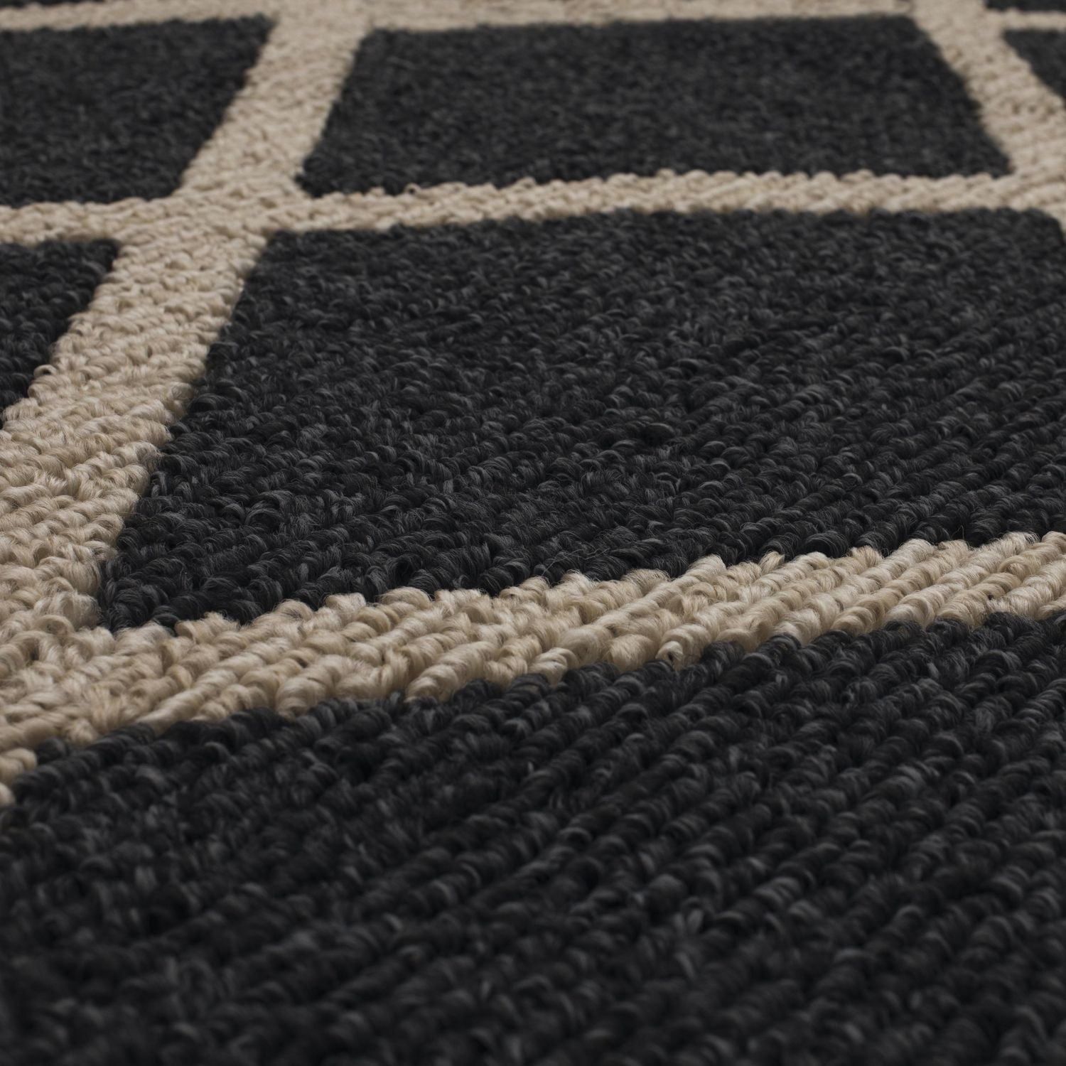 Mohawk Home - Tapis touffeté en polyester à motif de losanges, praline/havane