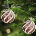 thumbnail image 5 of sruoe Christmas Ball Ornaments, Christmas Tree Ornament, Shatterproof Ornaments, Xmas Bulbs Decoration Set, Flocked Christmas Balls, Hanging Balls for Holiday Birthday Wedding Party Christmas Decor, 5 of 5