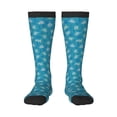 thumbnail image 2 of Lsque Sea Turtle Printed Crew Socks Men's Women's LightWeight Thin Casual Calf Socks ,Knee High Socks,Cotton Socks, 2 of 9
