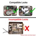 thumbnail image 3 of Amdohai DC WiFi Smart Switch pour Étiquettes Télécommandes Serrure Électronique Sans Clé Serrure de Porte Utilisant l'Application eWelink Fonctionne avec / Module de Connexion Domestique DIY, 3 of 7