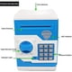 thumbnail image 2 of Tarro de dinero electrónico con dispensador automático, mini caja fuerte para cajero automático (azul), juguete de ahorro para niños, regalo de cumpleaños para niños y niñas, 2 of 5