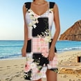 thumbnail image 2 of Women's Flowy Midi Dress Elegant Casual Summer Beach with Adjustable Straps Comfortable Stylish Feminine Outfit, 2 of 2