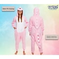 thumbnail image 3 of ¡Onesie Funziez! Disfraz de animal de peluche ajustado, 3 of 6