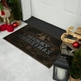 thumbnail image 3 of Northlight Copper and Silver Tree and Reindeer "Merry Christmas" Doormat 18" x 30", 3 of 6