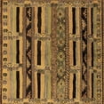 thumbnail image 1 of Ahgly Company Indoor Square Oriental Brown Industrial Area Rugs, 7' Square, 1 of 4
