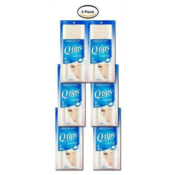 Q Tips Cotton Swabs Size 500s Q-Tips Cotton Swabs 500ct