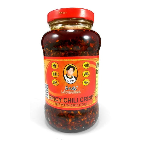 Lao Gan Ma Chili Crisp Spicy Chili Oil,  24.69 Oz.