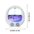 thumbnail image 3 of Xihbxyly Humidificador de Gravedad, Altavoz Bluetooth Multifuncional, Máquina de Aromaterapia, Luz de Colores y Diseño de Pecera, Amplia Cobertura para Dormitorio o Sala de Estar, Capacidad de 6,1 a, 3 of 7
