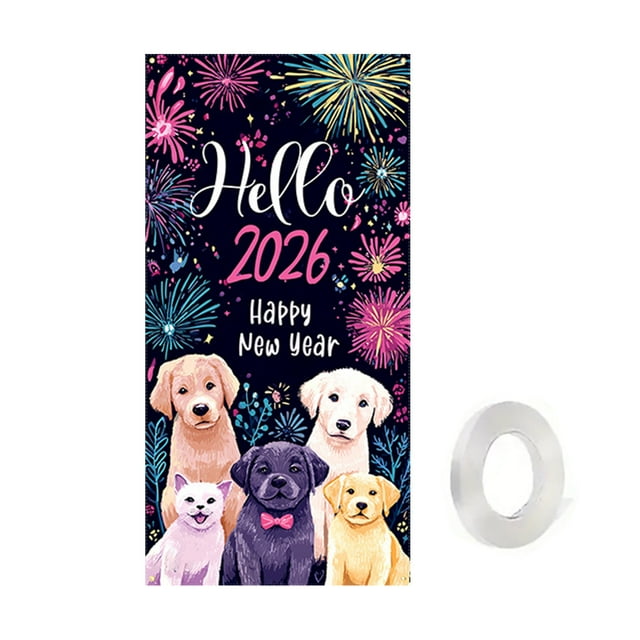 Christmas Door Decorations New Year Door Decoration Door Decoration Door Hanging Party Decoration Door Decoration Tapestry Christmas Party Decorations