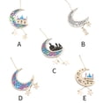 thumbnail image 4 of Wosthever Decoraciones de Ramadán Decoración colgante Adorno islámico Colgante de luna para el hogar Kits de decoración para fiestas 01 Wosthever HA061015-01, 4 of 6
