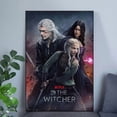 thumbnail image 3 of The Witcher - TV Show Poster (Season 3 - Geralt & The Girls) Poster Size 24''x36'' - The Golden Shop, 3 of 5