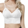 thumbnail image 2 of Sngxgn Women's Smoothing with Seamless Stretch Wireless Lightly Lined Comfort Bra(White,M), 2 of 4