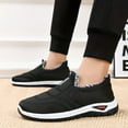 thumbnail image 2 of Men'S Slip-On Winter Running Shoes - Slip-Resistant Rubber Sole, Cushioned Insole - Lightweight Sneakers for Gym, Jogging, Everyday - Sneakers - Easy Slip-On Closure - Cold Weather Athletic Footwear, 2 of 8