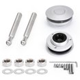thumbnail image 1 of 2PCS 2.4" 62mm Push Button Quick Release Hood Bonnet Pins Lock Clip Car Bumper Latch Kit, 1 of 6