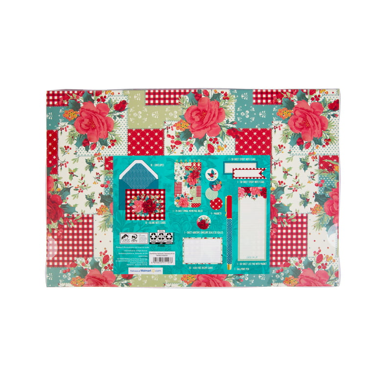 2 Piece Gift Set  Stationery Stationary For Women Scalloped Art
