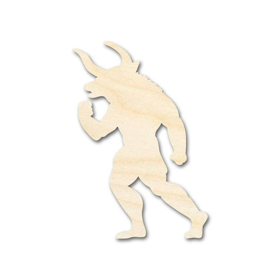 Unfinished Wood Minotaur Silhouette 46" / 3/4"