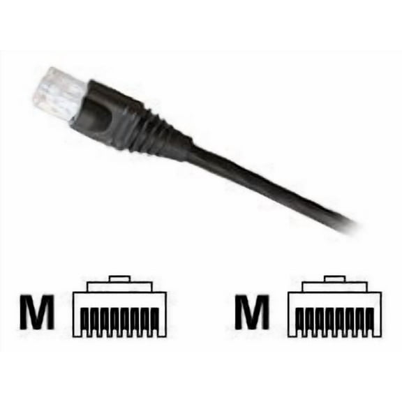 Leviton eXtreme 6  - Patch cable - RJ-45 (M) to RJ-45 (M) - 5 ft - UTP - CAT 6e - booted, stranded - black