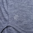 thumbnail image 4 of Nike Yoga Men's Dri-FIT Crew Top Color: Thunder Blue/Heather/Thunder Blue Size: M, 4 of 4