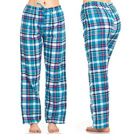 

Womens Flannel Pajama Pants Long Novelty Cotton Pj Bottoms