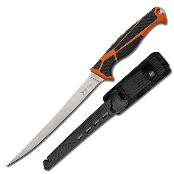 TREK Elk Ridge Fixed Blade Knife w/Sheath