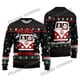 thumbnail image 3 of Suéter navideño feo con estampado 3D de Jiu Jitsu con Jesús te respalda para hombres y mujeres, suéter de punto cálido e informal para invierno MY20, 3 of 5