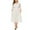 White, variant on Patlollav Dresses for Woman,Women's Plus Size Hollow Lace Pocket Dress Evening Dress Long Skirt