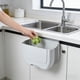 thumbnail image 4 of Papelera de pared colgante para puerta de armario | Cubo de basura plegable para cocina | Contenedor de basura pequeño de plástico para clasificar la basura, 4 of 6