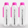 thumbnail image 1 of Smartbottle Tall Reusable Water Bottle, Hot Pink, 750ml / 25oz, 3-Pack, 1 of 9