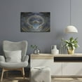 thumbnail image 6 of Luxe Metal Art 'Circle Of Life' by Pedro Gavidia, Metal Wall Art, 24"x16", 6 of 8