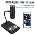 thumbnail image 2 of Microscopio electrónico industrial 2 millones de HD Digital Teléfono móvil WIFI Microscopio 50-1000X Tomshoo Microscopio, 2 of 2