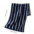 thumbnail image 3 of WDOBM Reusable Washcloths, Striped Woven Natural Cotton Thick Absorbent Face Towel, Highly Absorbent Quick Dry Machine Washable, Lightweight Sport Towels for Bathroom Salon, 3 of 7