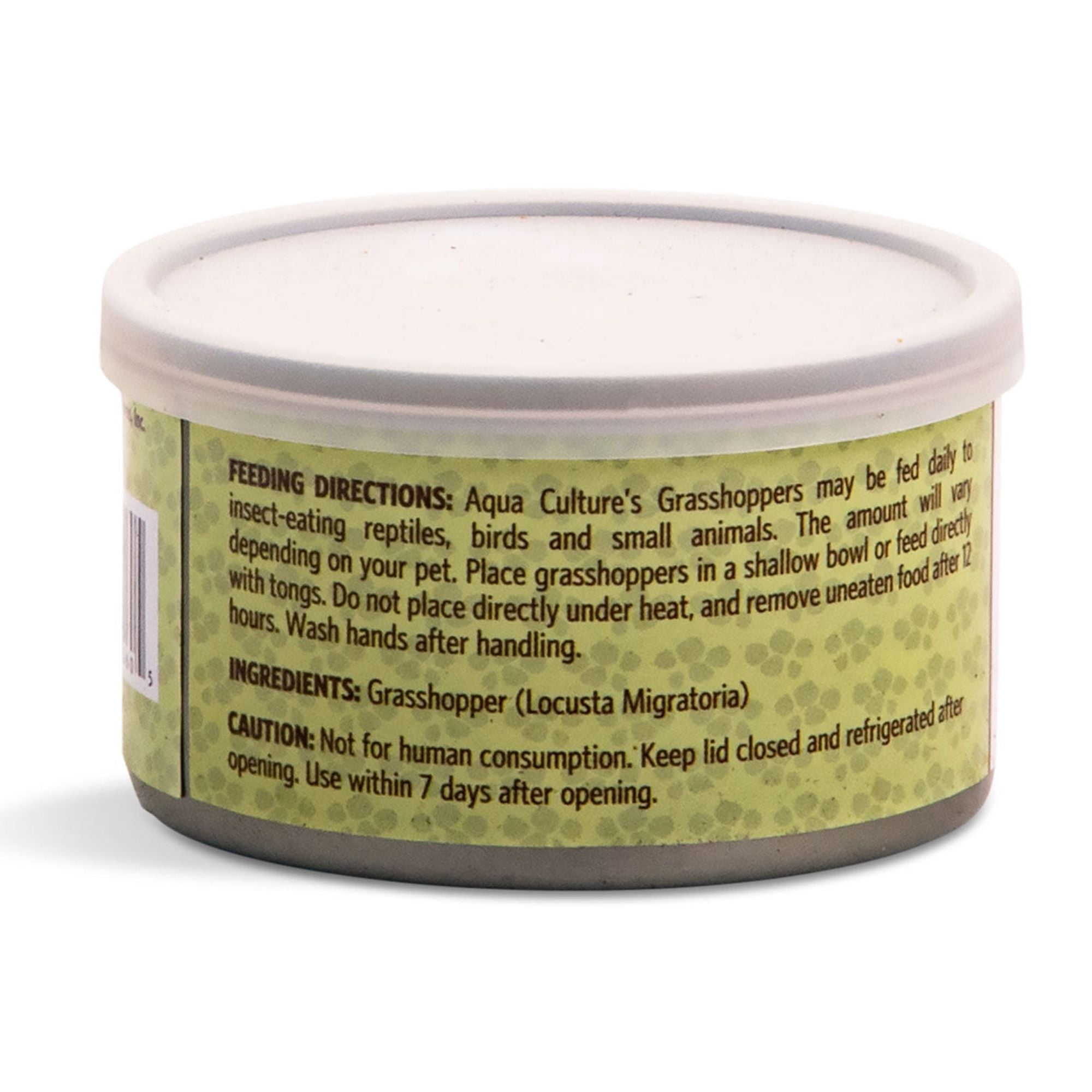 Aquaculture Canned Grasshoppers for Reptiles 1.2oz