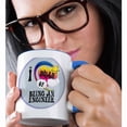 thumbnail image 2 of 3drose, Cute Girly Heart Star Clouds I Dream of Being an Engineer, 15oz Two-tone Blue Mug, 2 of 6