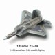 thumbnail image 1 of Bloques de construcción de modelo militar, juguete DIY F35 Tomcat J-20 Stealth Su35s, combate multiusos T90, tanque de batalla principal, regalo de cumpleaños para niño,F22, 1 of 8