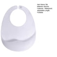 thumbnail image 7 of Dining Bib Newborn Silicone Bib Baby Rice Pocket Waterproof Adjustable Length Safe Foldable Bib Baby Eating Bib, 7 of 7