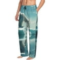 thumbnail image 6 of Disketp Polar Bear On Iceberg Men's Pajama Pants - Ultra Soft Fleece Sleep and Lounge Pants (Size: S-XXL)-Large, 6 of 6