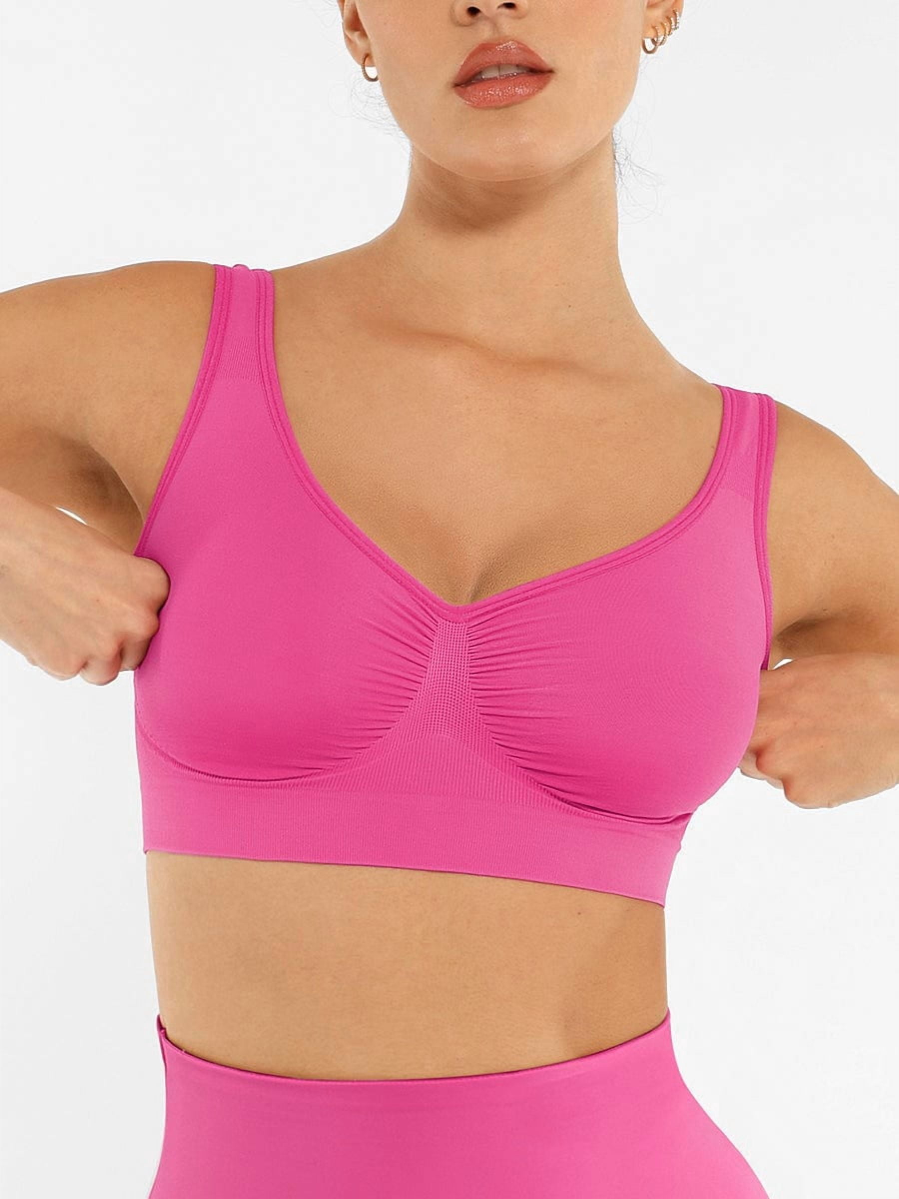 FeelinGirl Women’s Seamless Wireless Full Coverage Bra
