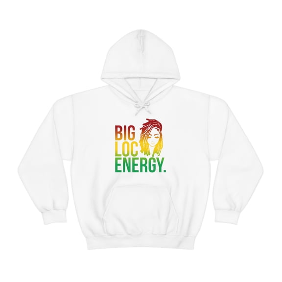 Locs Hoodie, Big Loc Energy Hoodie, Loc'd Hoodie, Loc's Hoodie